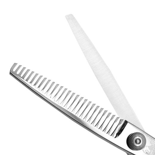 ZEBRA斑马  Z25  牙剪/调量剪//打薄剪/去发量10-15%/ 平齿/27根齿/正刃/6寸 商品图2