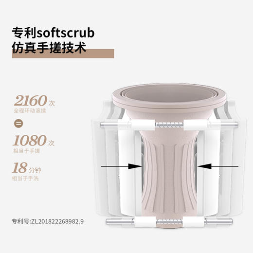 笑脸科技觉飞 内衣裤清洗机家庭版 全自动高温煮洗消毒[福利品] 商品图5