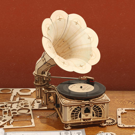 T 若来 黑胶留声机 中唱联名款 LKB01 商品图3