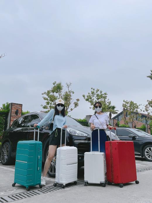 花花品质生活 | 假期出游鉮器-「新秀  丽代工厂同厂生产」抗摔防刮 静音万向轮登机行李箱来啦！轻型韩国进口pp材质行李箱！ 商品图14