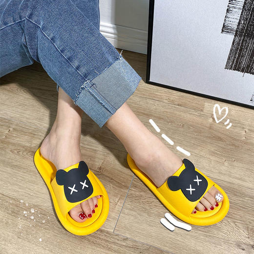 拖鞋女夏情侣家居可爱外穿防滑男拖鞋 商品图2