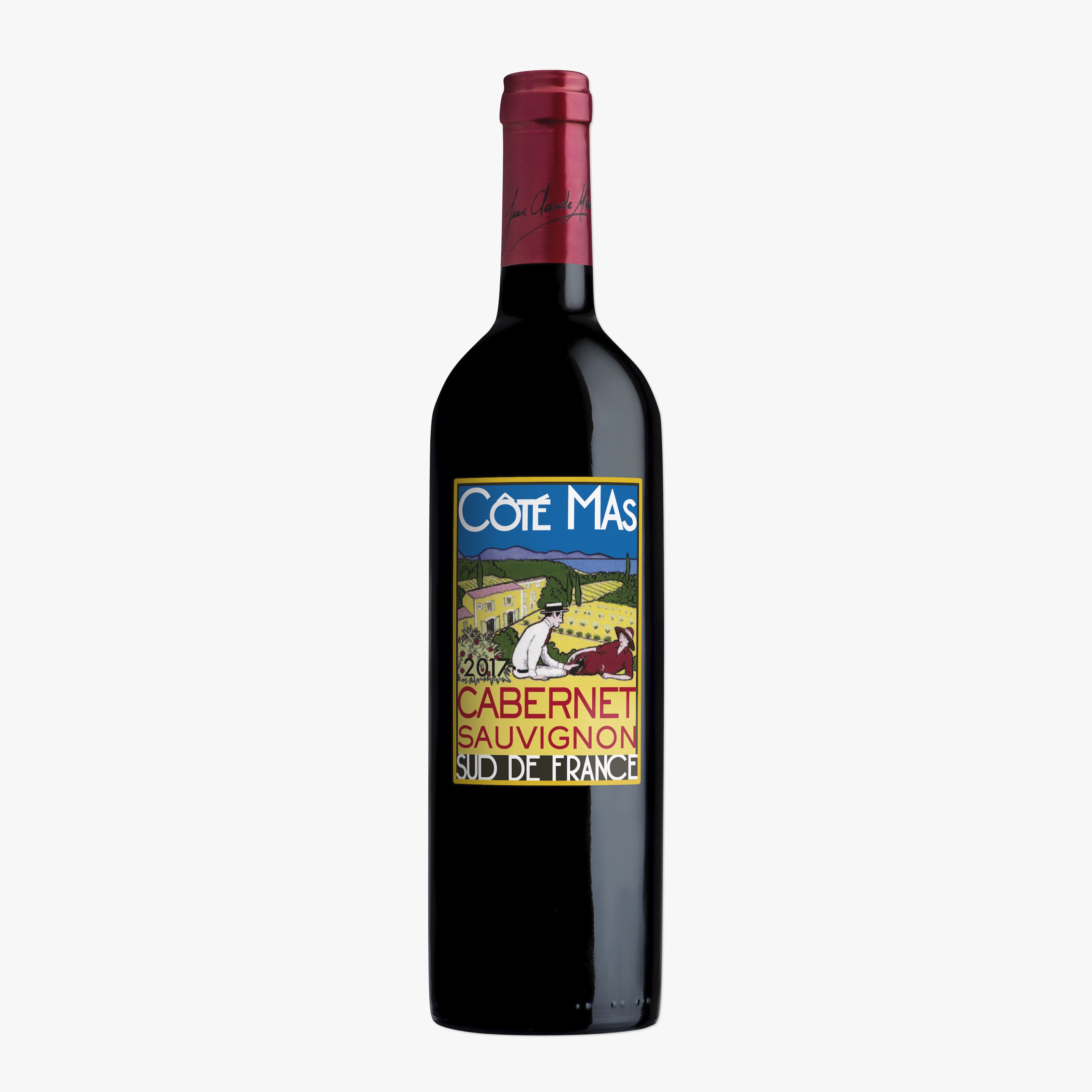 乡野绅士 赤霞珠干红葡萄酒 - 法国（原瓶进口） CÔTÉ MAS, Cabernet Sauvignon Pays d'Oc 2018  - Sud de France