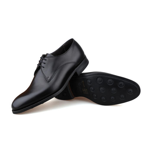 断码特价39码(英码6）——英国原产男士德比正装鞋Byron 拜伦黑色 商品图7