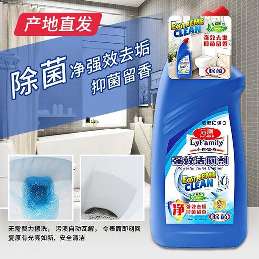 【小琳家族】强效洁厕剂 520ml/瓶 厂家直发 商品图3