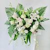 「似锦」-白绿色悬挂讲台插花 商品缩略图0