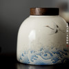 「仿古陶瓷茶叶罐」醒茶罐 手绘中式复古陶瓷小茶罐 茶仓储茶罐 商品缩略图3