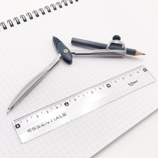 马培德（Maped）CH194608 数学盒8件套/圆规/考试套装 商品图3