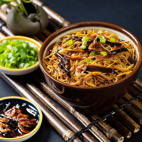 控卡正餐 葱油虾仔酱荞麦拌面 低脂高蛋白 