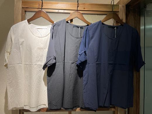 elsa esturgie深蓝/米白/黑圆领上衣 商品图14