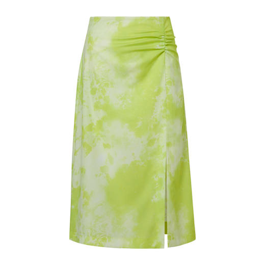 VIMAGE纬漫纪夏季优雅时尚高腰开叉百搭半身裙包臀裙女V1506119 商品图4