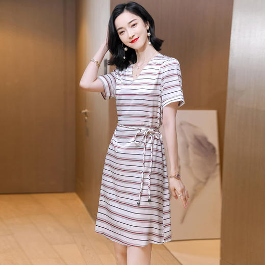 上海旗袍厂ASE-2308 真丝连衣裙 商品图3