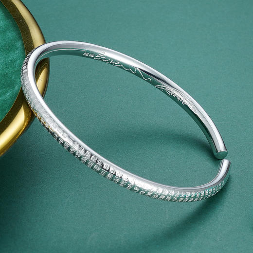 S999银心经手镯【YXYLSZ007】2101 商品图3