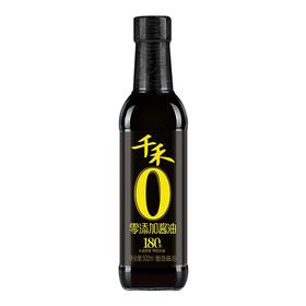 千禾180天零添加酱油（特级生抽）500ml（新老包装随机发货）