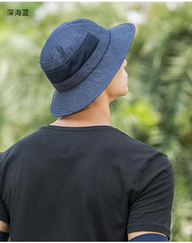 卡蒙可折叠透气网眼防风防晒钓鱼渔夫帽男士夏季防紫外线遮阳帽薄KM-3706