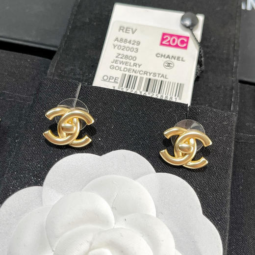 CHANEL香奈儿双C耳钉耳环 商品图3