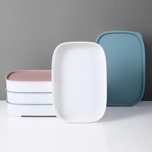 【保鲜收纳盒】密封保鲜饺子盒冰箱生鲜带盖多层冻饺子冻馄钝盒子【9.9包邮】 商品图8