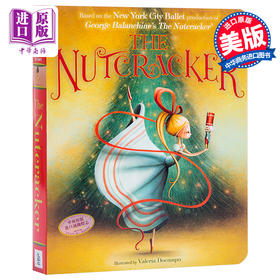 【中商原版】胡桃夹子 英文原版 The Nutcracker 经典童话故事 纸板书 童话芭蕾 4-9岁