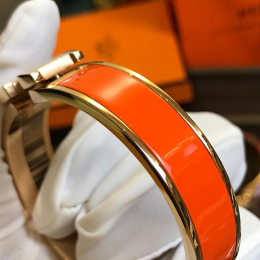 爱马仕H手镯-活力橙珐琅 商品图7