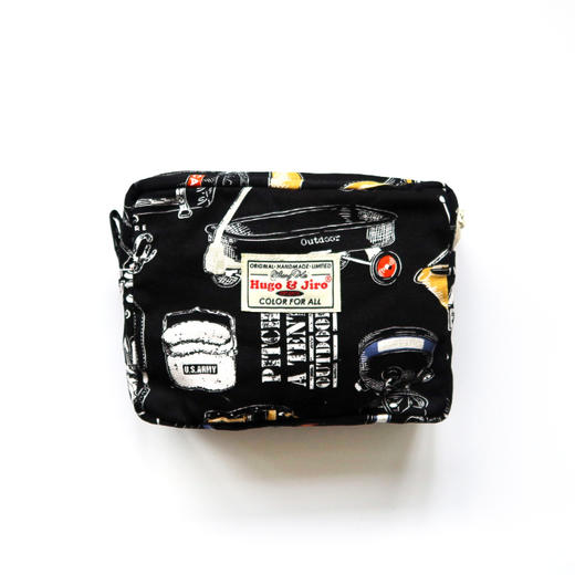 HUJI祤集Motley收纳包插画露营camping 商品图4