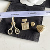 CHANEL香奈儿三件套 剪刀 香水瓶 桃心胸针 商品缩略图8
