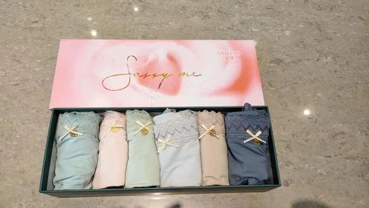 密语蕾丝内裤 裤头 内衣 6条装61640 商品图2