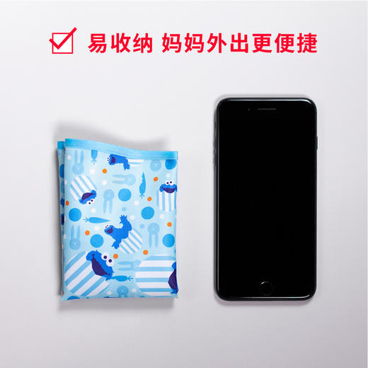 芝麻街儿童围兜丨食饭兜宝宝吃饭防水防漏柔软轻便多色可选 商品图5