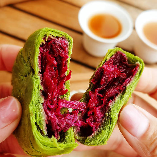 云南玫瑰鲜花饼 真正鲜花瓣做的馅料 一口吃出天然 低糖 花青素含量保留高 手工制作 现烤现发 香味浓郁 包邮|百里食 商品图3