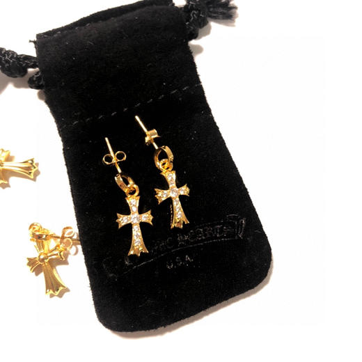 克罗心网红十字架耳坠 商品图5