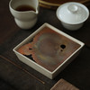 「蚀痕 草木灰色壶承」 茶托 小茶盘 氧化黄铜盖 可储水 商品缩略图7