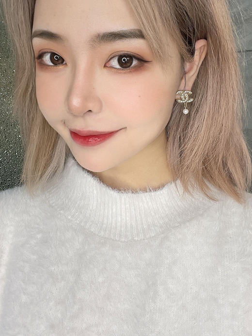 CHANEL香奈儿双c珍珠耳钉耳环 商品图4