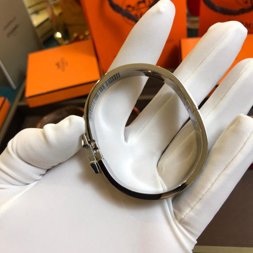 爱马仕H手镯-大象灰珐琅 商品图4