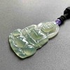 冰种晴水绿飘花翡翠大观音 商品缩略图4