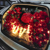 「思念」-大红色系后备箱惊喜布置 商品缩略图0