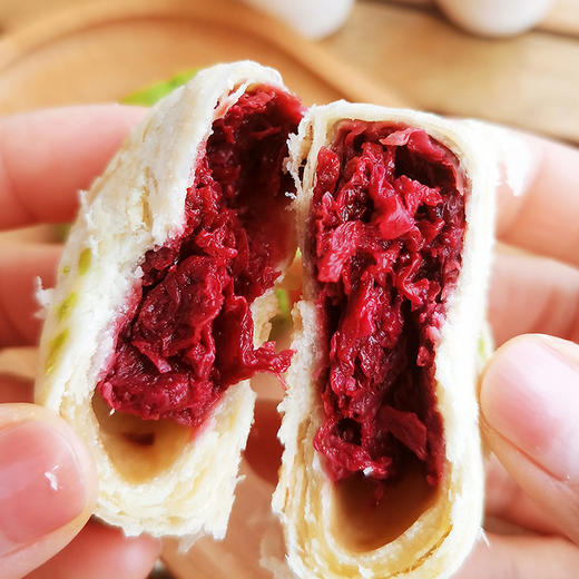 云南玫瑰鲜花饼 真正鲜花瓣做的馅料 一口吃出天然 低糖 花青素含量保留高 手工制作 现烤现发 香味浓郁 包邮|百里食 商品图10