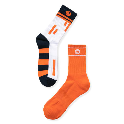 罗兰加洛斯法网官方正品2021年新款运动休闲袜两双中筒袜 商品图1