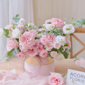 「花开瞬间」-粉色少女心抱抱桶