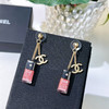 CHANEL香奈儿双c香水瓶耳钉耳环 商品缩略图4
