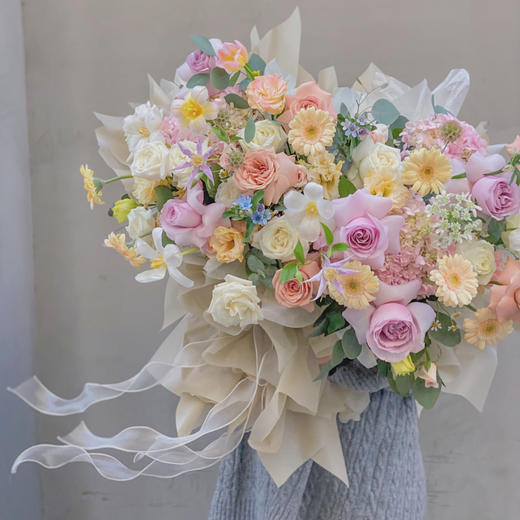 「为你写诗」-巨型自然风花束 商品图0