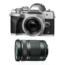 OM-D OM-D E-M10 Mark IV（14-42mm F3.5-5.6 EZ+ M.ZUIKO DIGITAL ED 40-150mm F4.0-5.6 R）双镜头套机