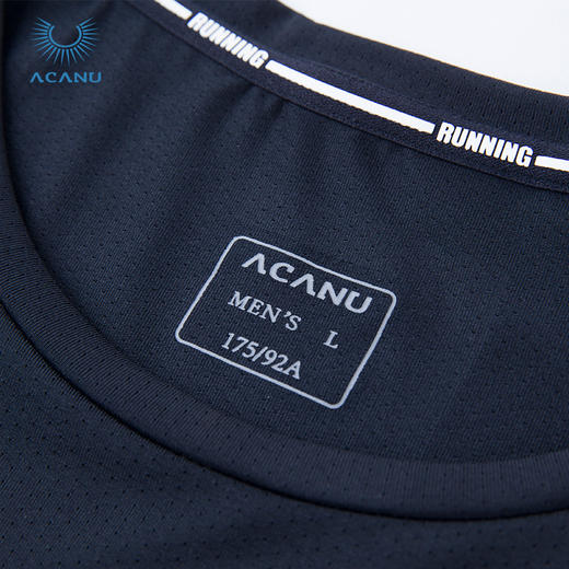 ACANU阿肯诺/男式圆领短袖T恤 ACA21075 商品图4