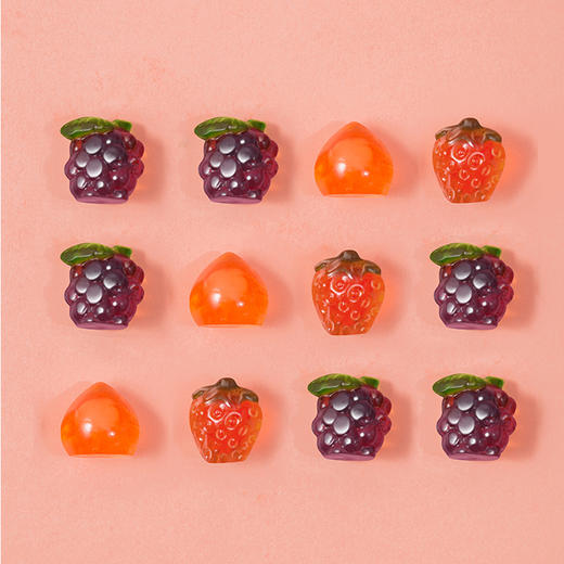 【爆汁软糖】阿麦斯4d爆浆爆汁水果果汁夹心软糖65g橡皮糖果零食喜糖水果QQ糖 商品图9