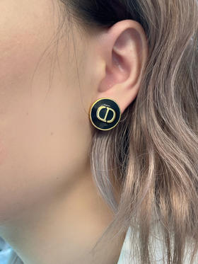 DIOR迪奥CD耳钉耳环