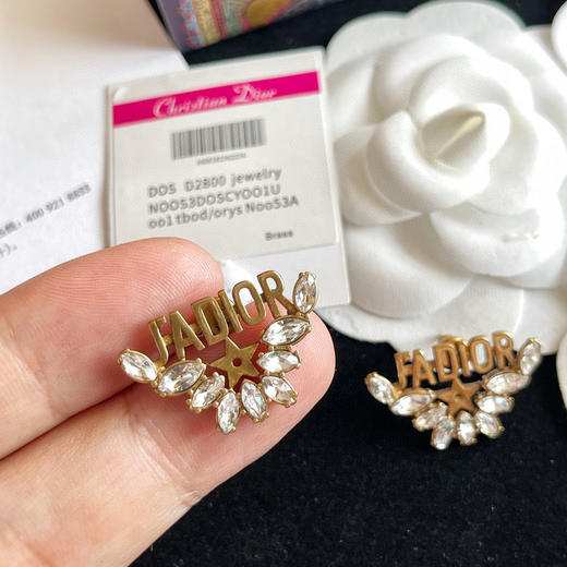 DIOR迪奥JADIOR耳钉耳环 商品图6