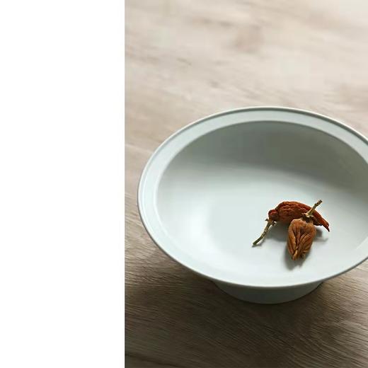 「景德镇手工陶瓷溪红溪绿加大号高脚果盘」仿宋仿古高足点心盘 商品图3