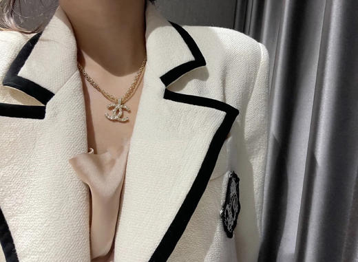 CHANEL香奈儿双c双层项链毛衣链 商品图1