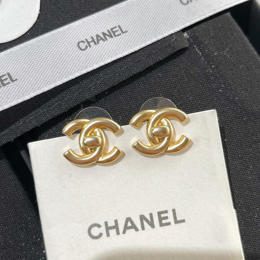 CHANEL香奈儿双C耳钉耳环 商品图6