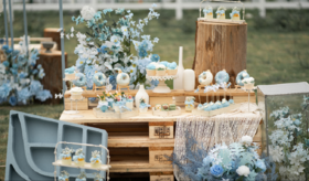 婚礼甜品台（更多主题定制请联系经理13543373788）