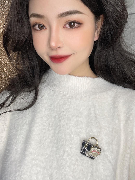 CHANEL香奈儿双c帽子包包胸针 商品图0