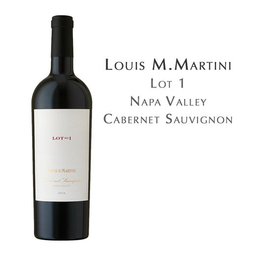 路易 · 马天尼纳帕谷 1 号赤霞珠红葡萄酒 Louis M. Martini Lot 1 Napa Valley Cabernet Sauvignon 2016 商品图0