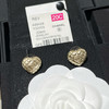 CHANEL香奈儿双c菱格桃心耳钉耳环 商品缩略图2